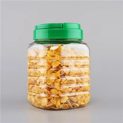 Pots carrés en plastique vert