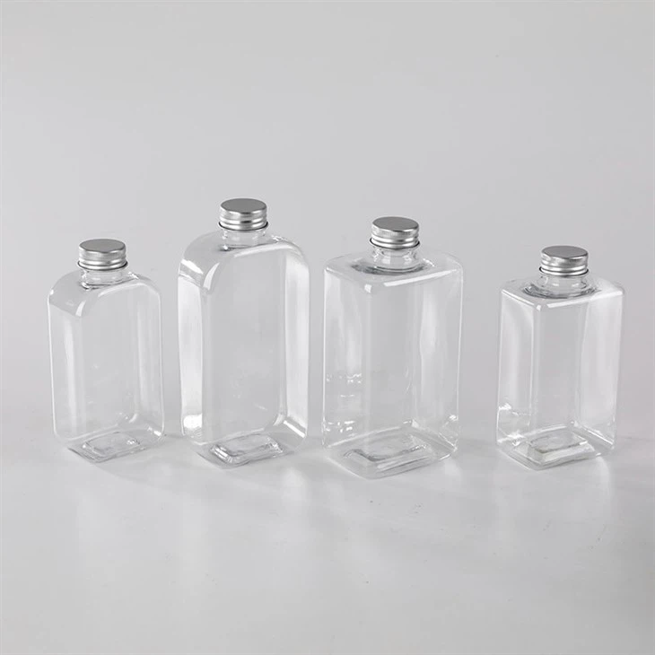 Plastic Flat Bottles in stock