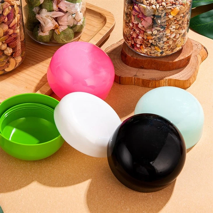 720ml Plastic Clear Candy Jars With Lids