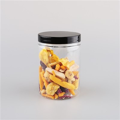 Pot d'emballage de biscuits de 500 ml