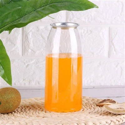 Canette de boisson gazeuse en plastique